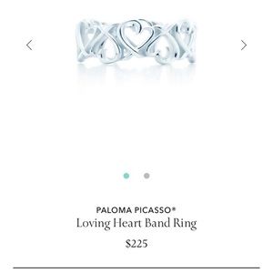 Tiffany & Co. Loving Heart Band Ring